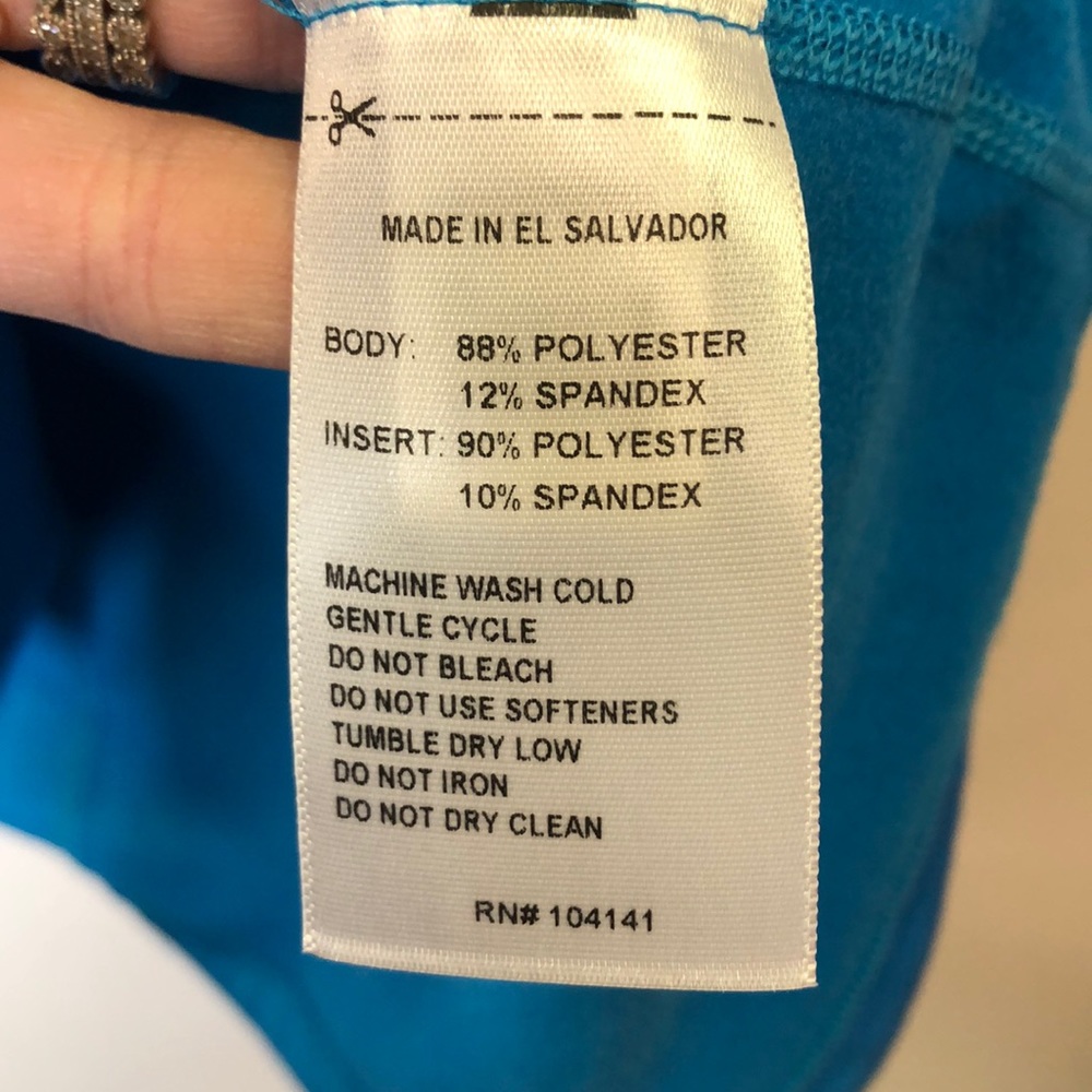 NWT Reebok Blue Half-zip Pullover Sz Small Active - Picture 5 of 5